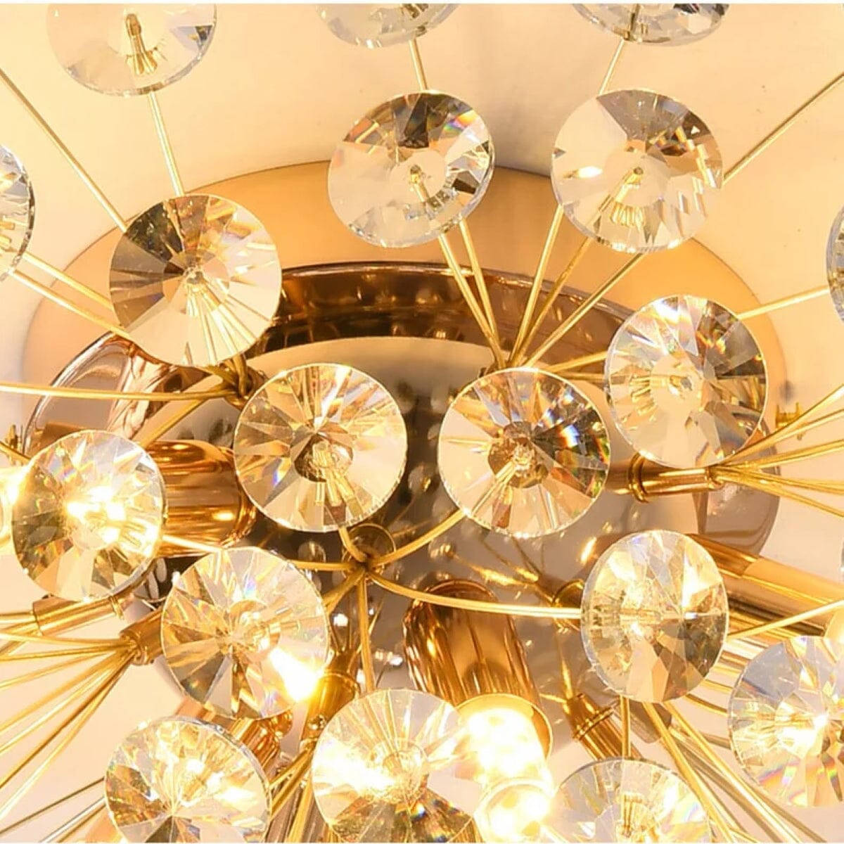 Crystal Burst Chandelier