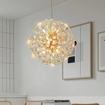 Crystal Burst Chandelier