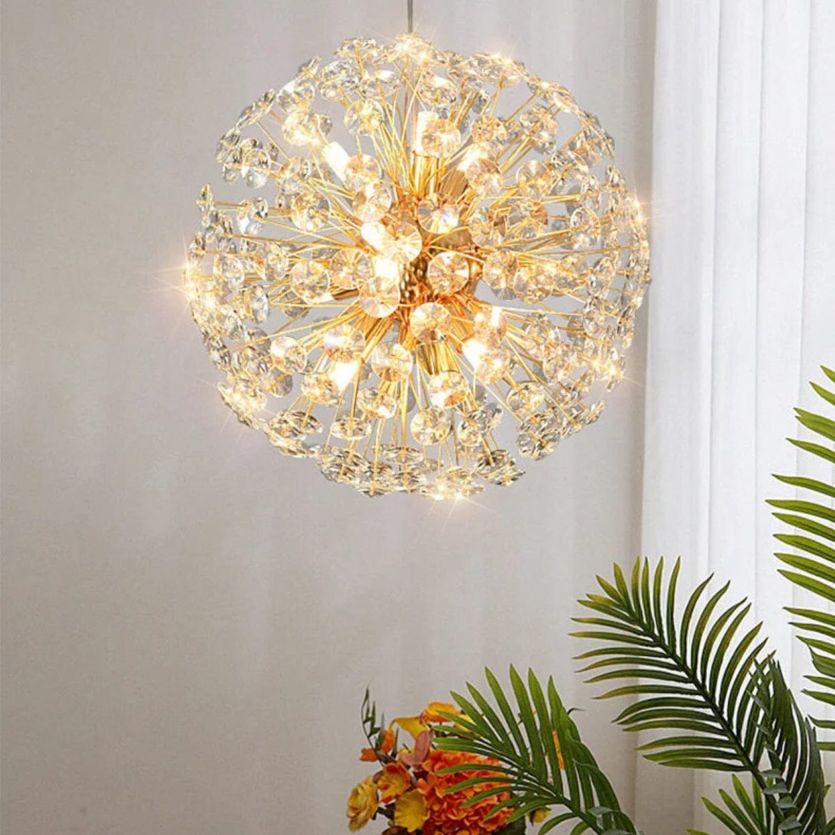 Crystal Burst Chandelier