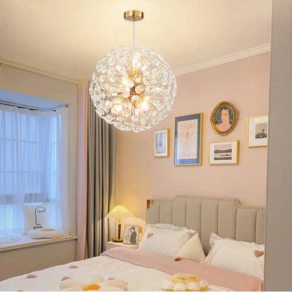 Crystal Burst Chandelier