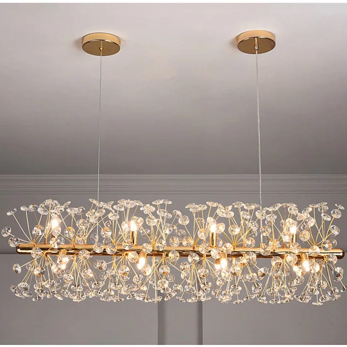Crystal Burst Chandelier