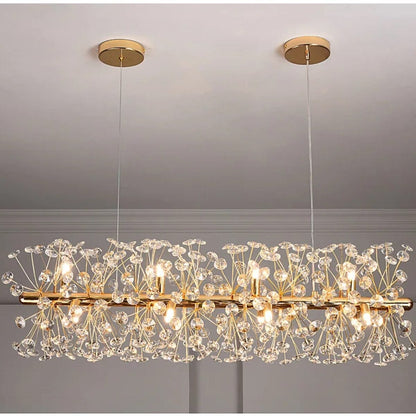 Crystal Burst Chandelier