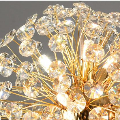 Crystal Burst Chandelier