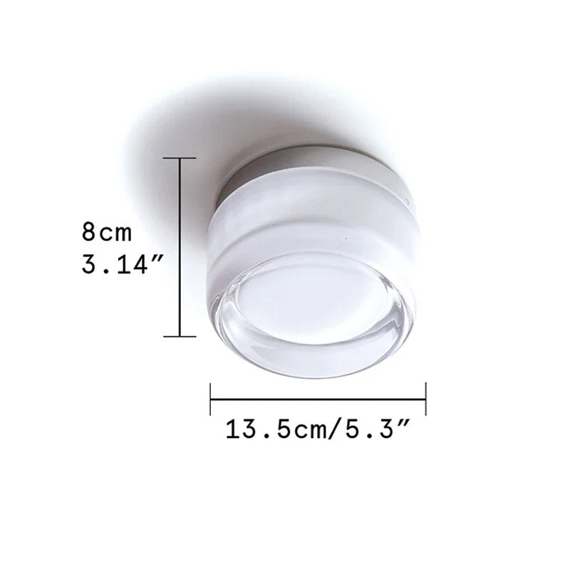 Original Dimple Glass Sconce Light