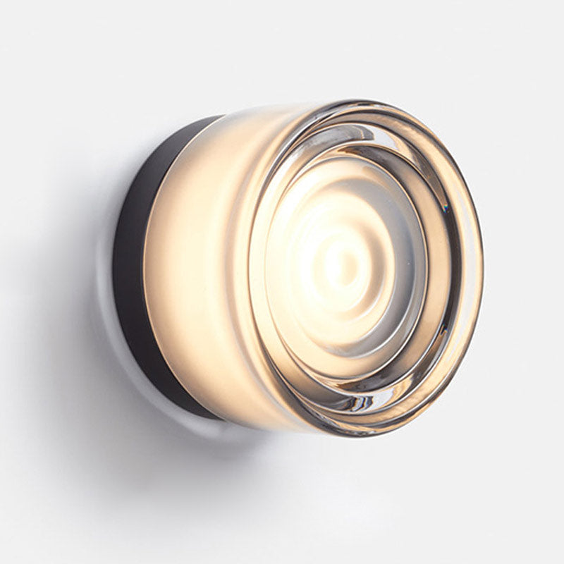 Original Dimple Glass Sconce Light