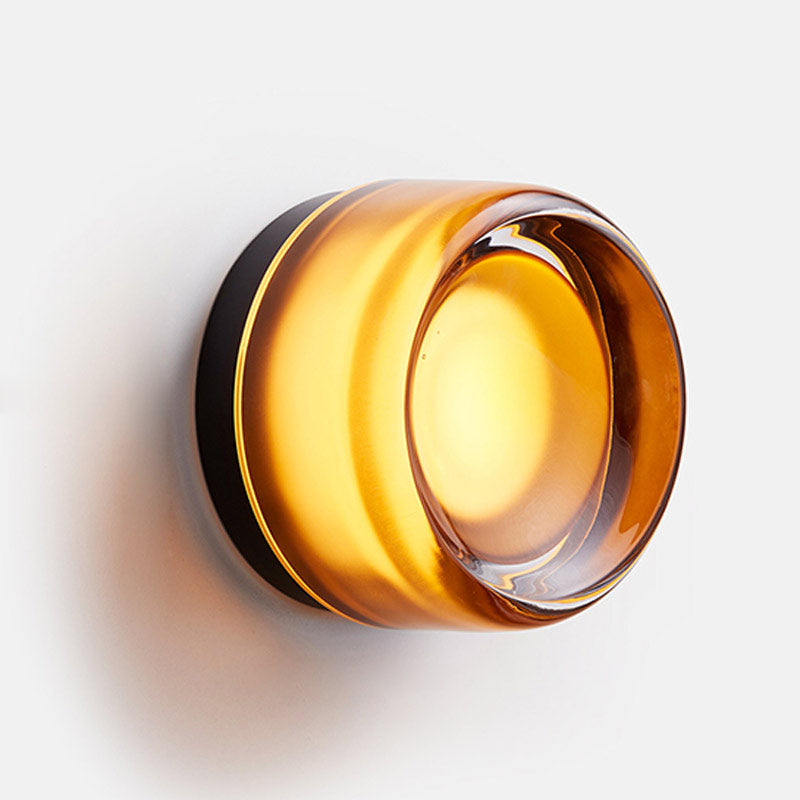 Original Dimple Glass Sconce Light