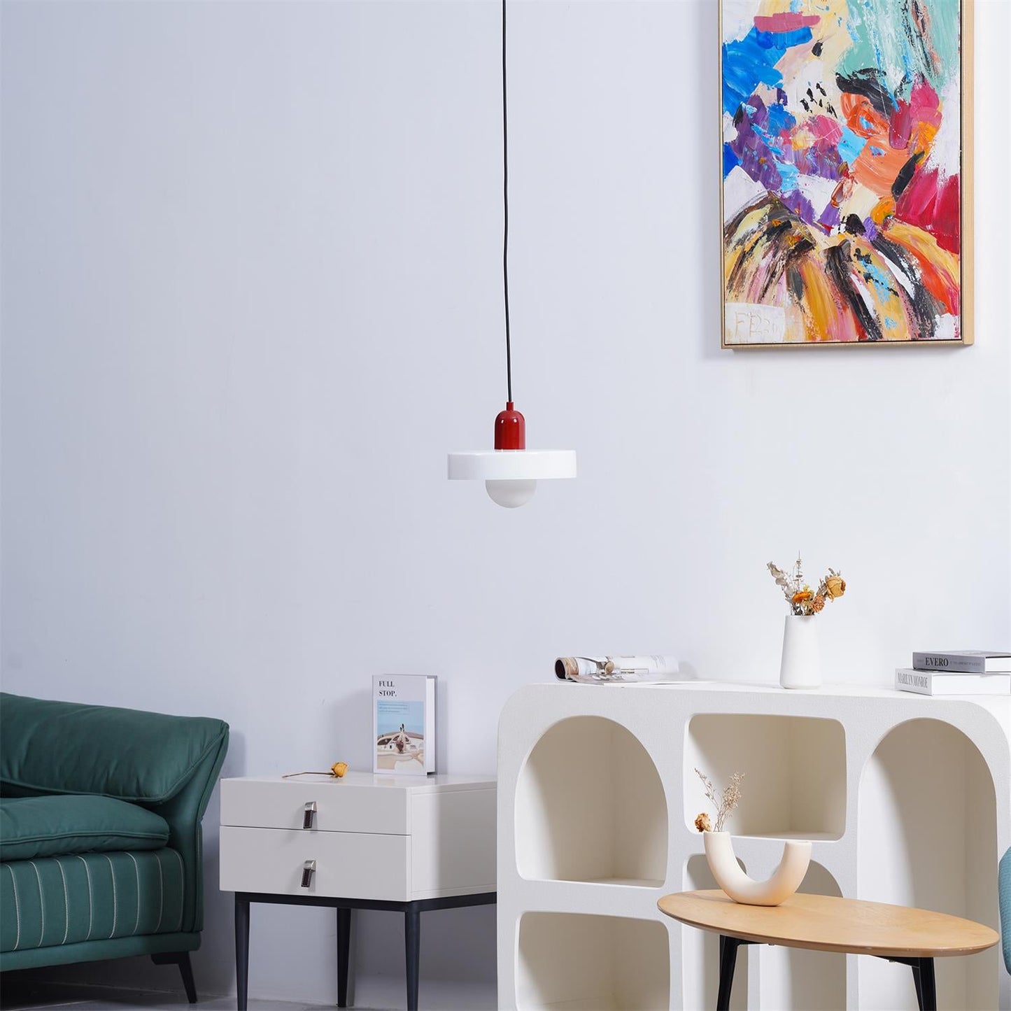Disc Orb Pendant Light