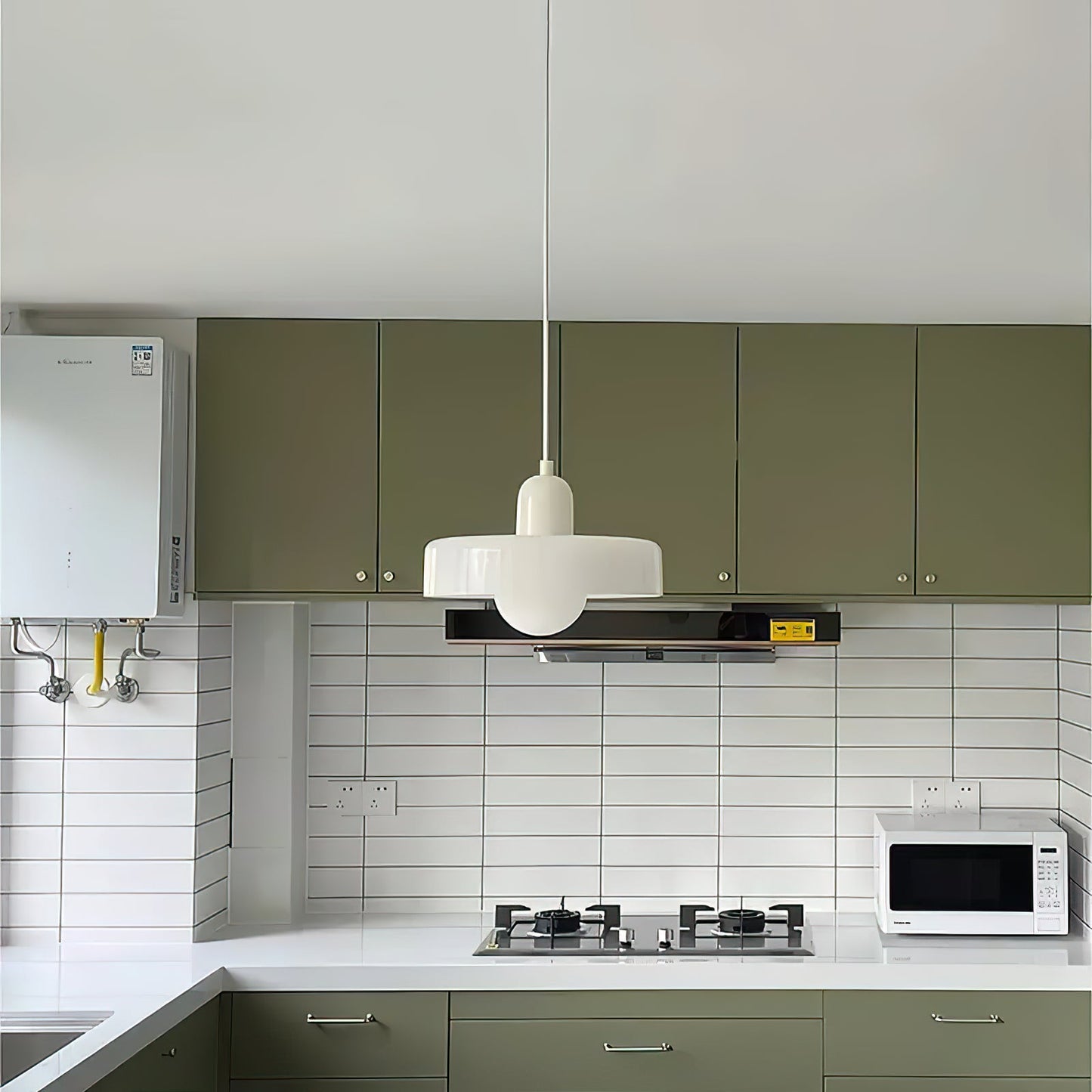 Disc Orb Pendant Light