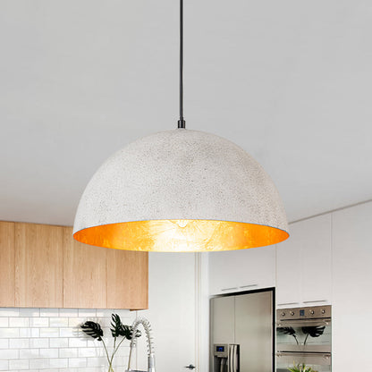 Metal Dome Pendant Light