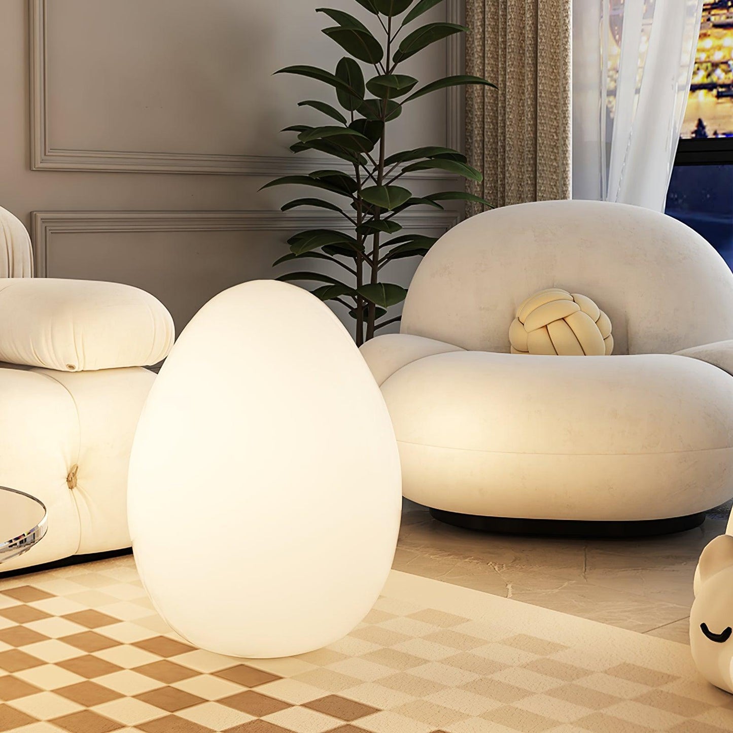 Lunex Egg Table Lamp