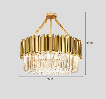 Luxury Crystal Tier Chandelier