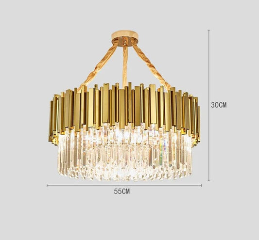 Luxury Crystal Tier Chandelier