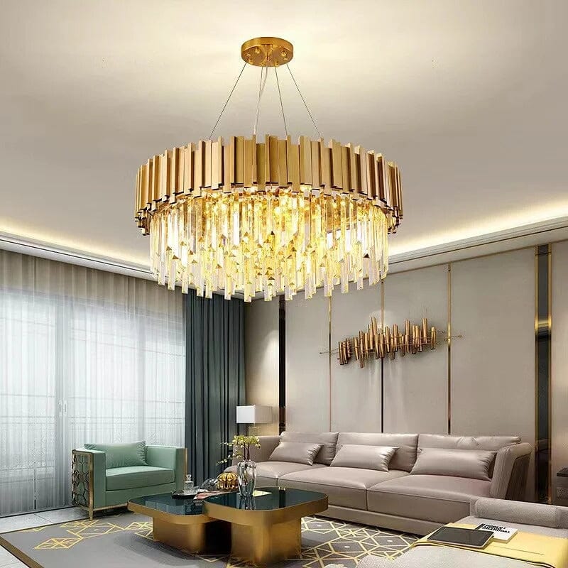 Luxury Crystal Tier Chandelier