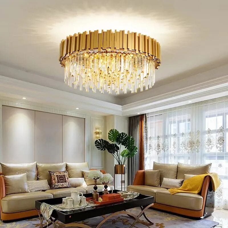 Luxury Crystal Tier Chandelier
