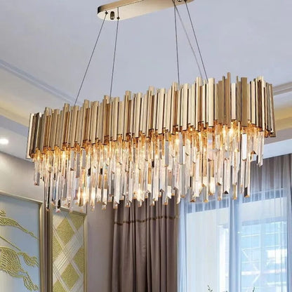 Luxury Crystal Tier Chandelier