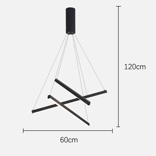 Linear LED Chandelier