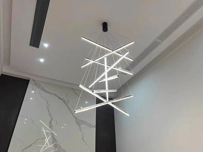 Linear LED Chandelier