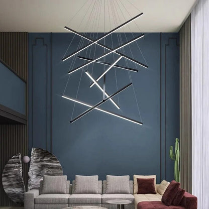 Linear LED Chandelier