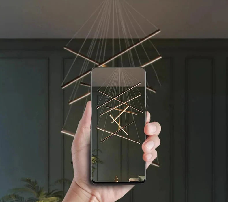 Linear LED Chandelier