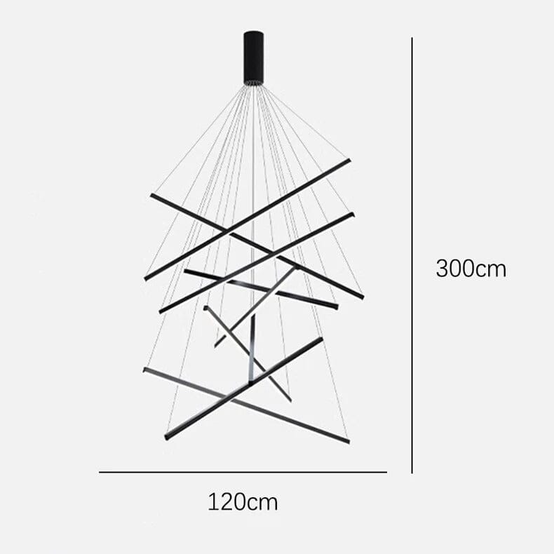 Linear LED Chandelier