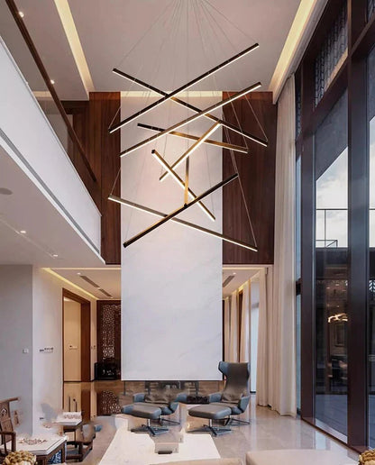 Linear LED Chandelier