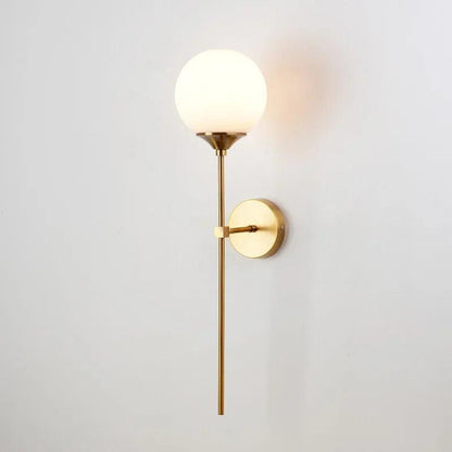 Glasora Nordic Glass Globe Wall Light