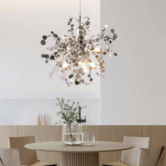Flora Metallic Chandelier