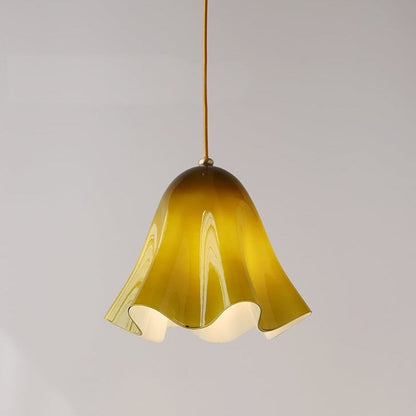 Florique Glass Flower Pendant Light