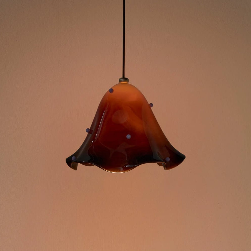 Florique Glass Flower Pendant Light