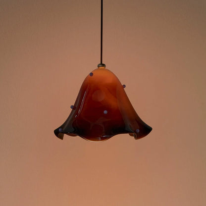 Florique Glass Flower Pendant Light