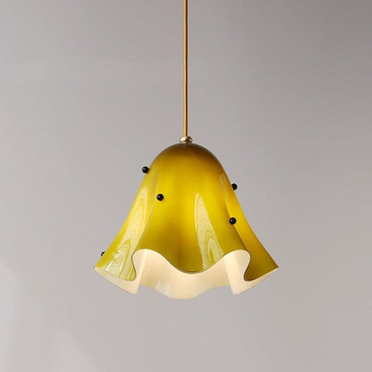 Florique Glass Flower Pendant Light