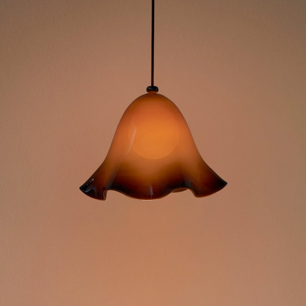 Florique Glass Flower Pendant Light