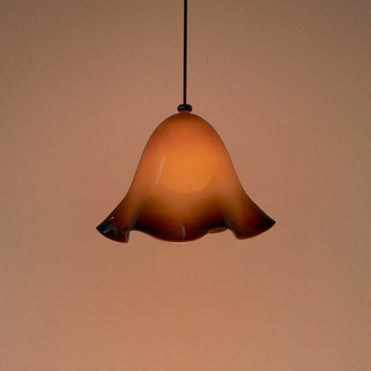 Florique Glass Flower Pendant Light