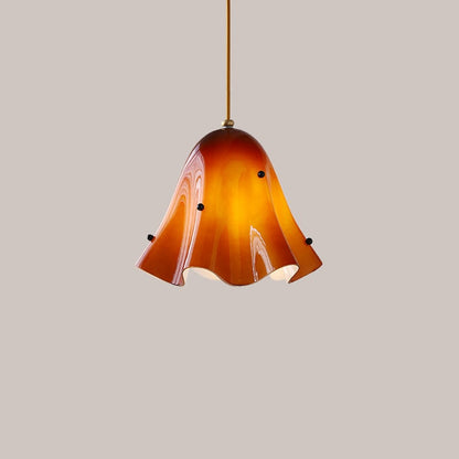 Florique Glass Flower Pendant Light