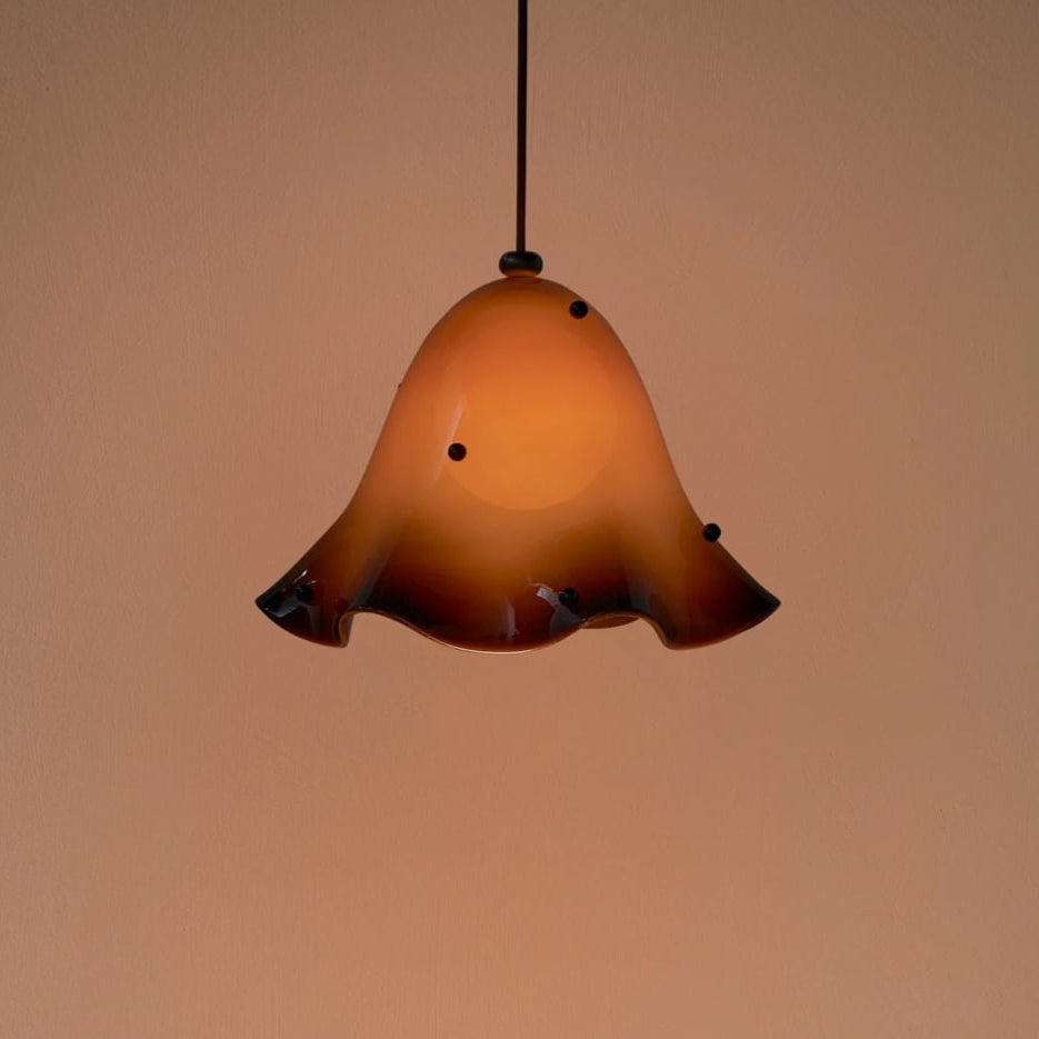 Florique Glass Flower Pendant Light