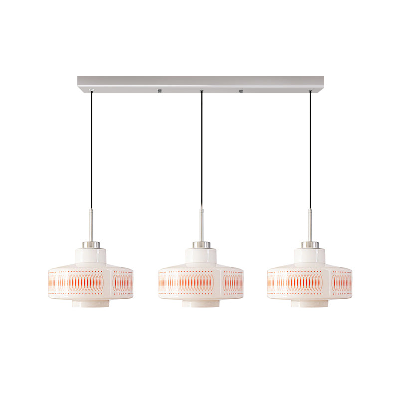 Geometric Retro Pendant Light