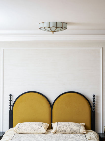 Flower Glass Recessed Ceiling Light