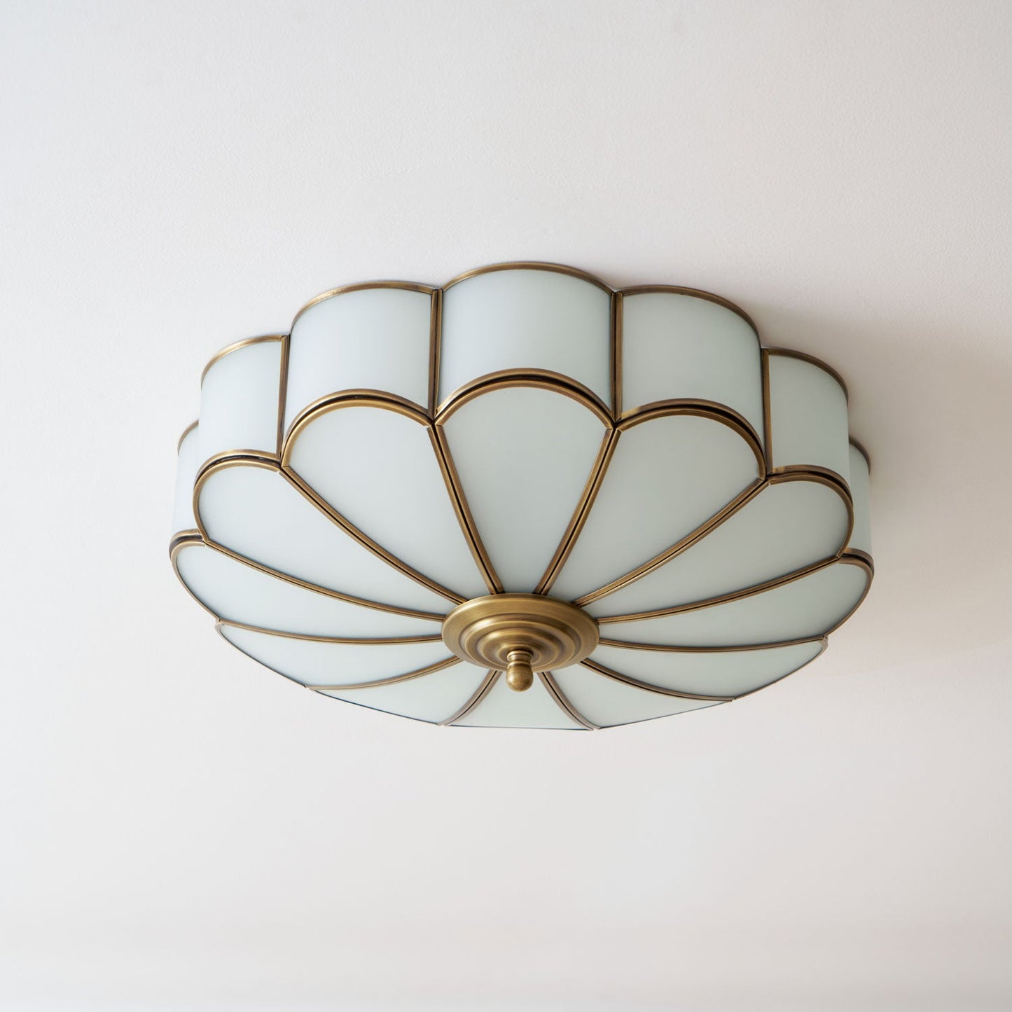 Flower Glass Recessed Ceiling Light