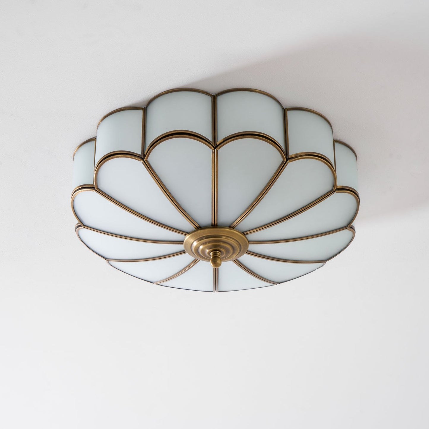 Flower Glass Recessed Ceiling Light
