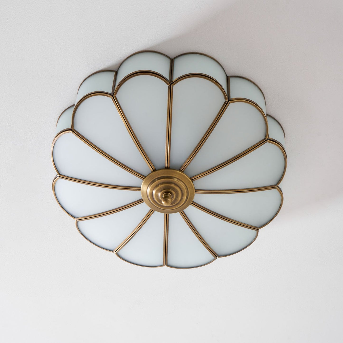 Flower Glass Recessed Ceiling Light