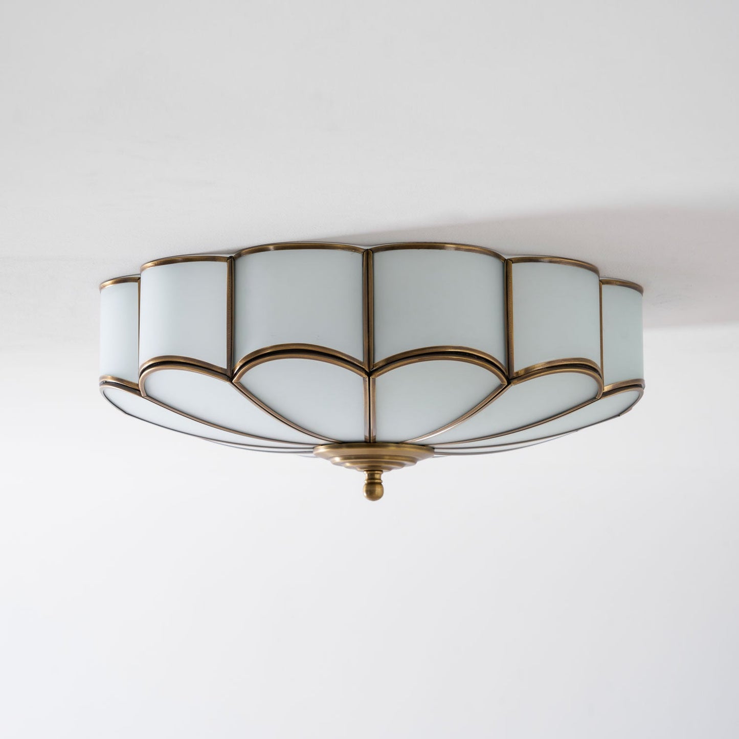 Flower Glass Recessed Ceiling Light