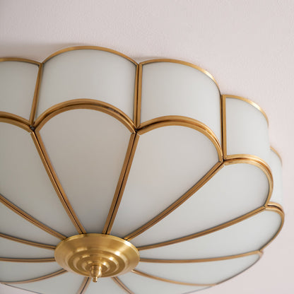 Flower Glass Recessed Ceiling Light