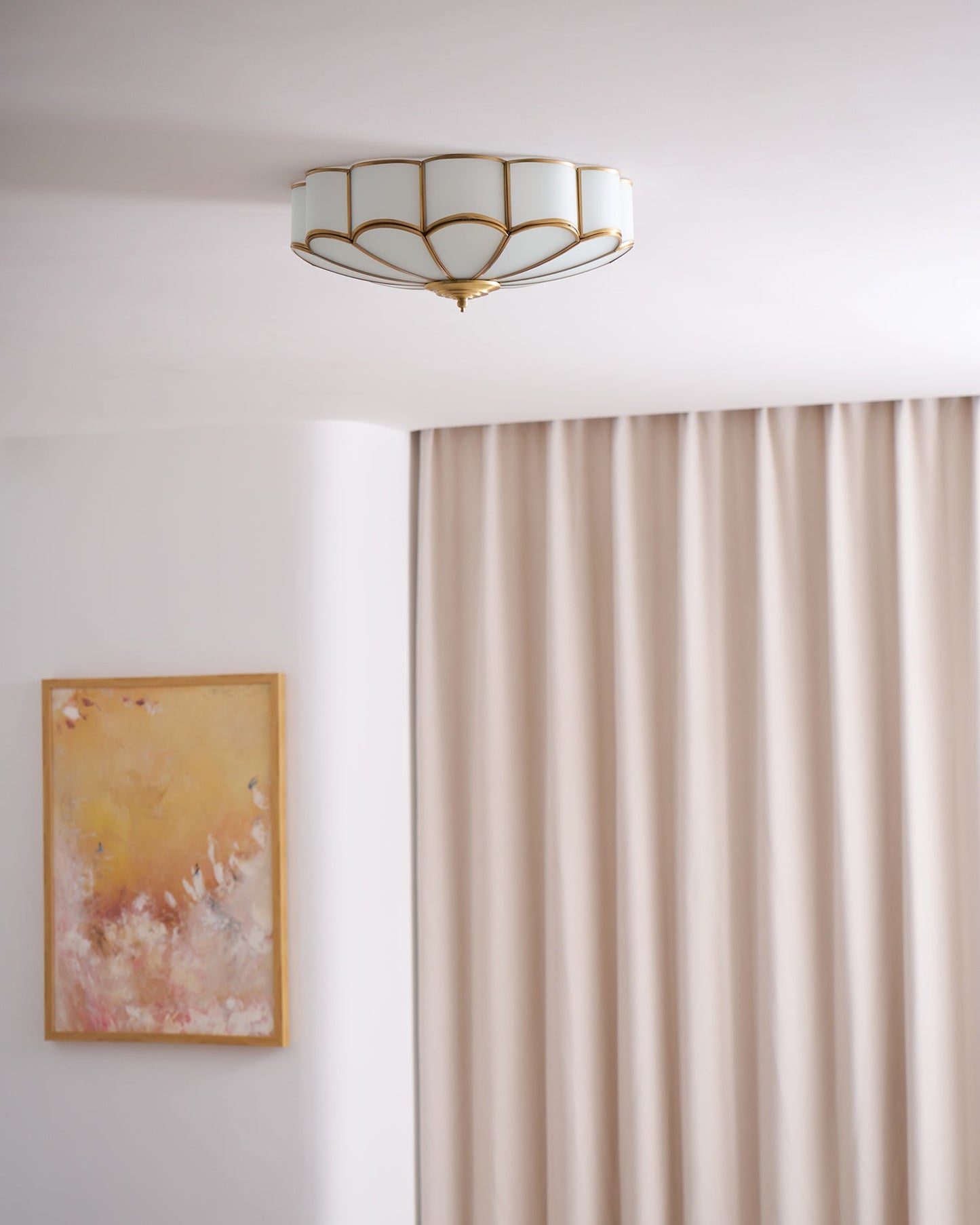 Flower Glass Recessed Ceiling Light