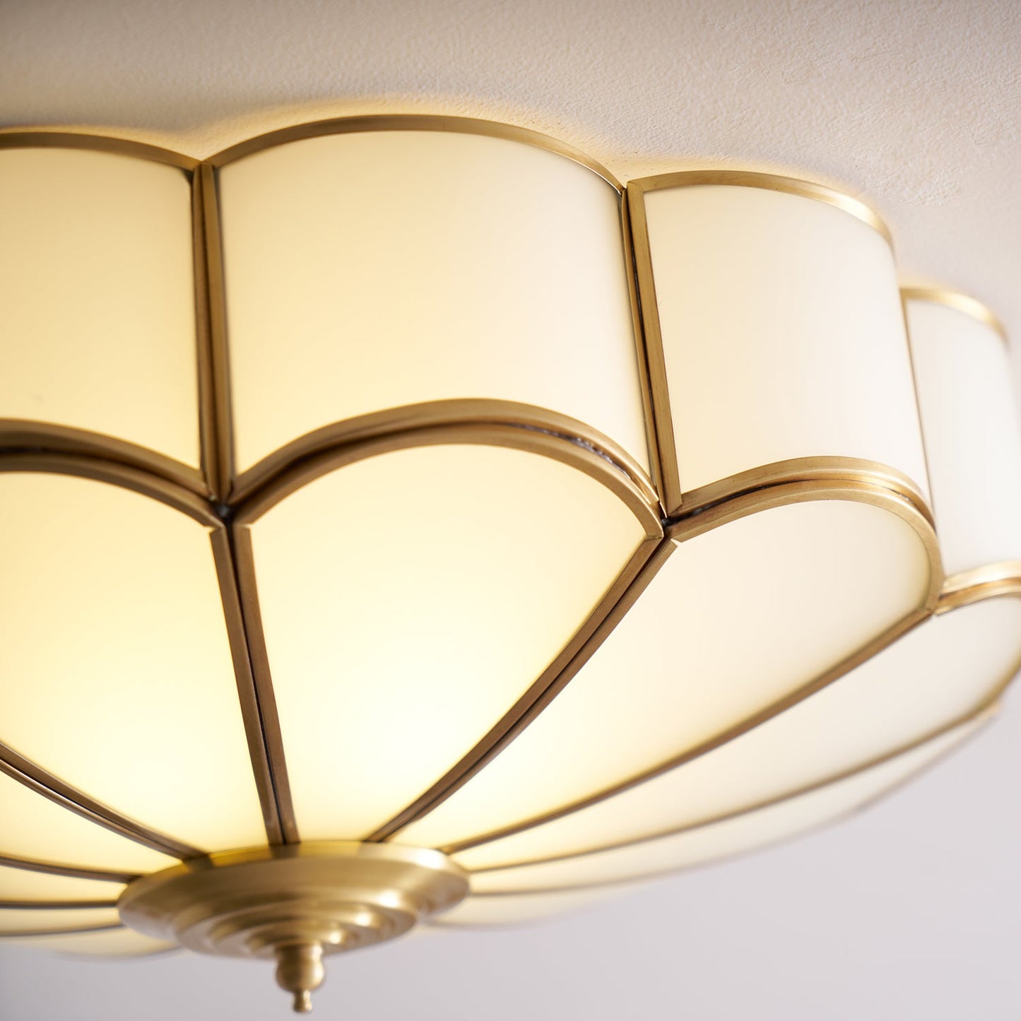 Flower Glass Recessed Ceiling Light