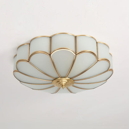 Flower Glass Recessed Ceiling Light