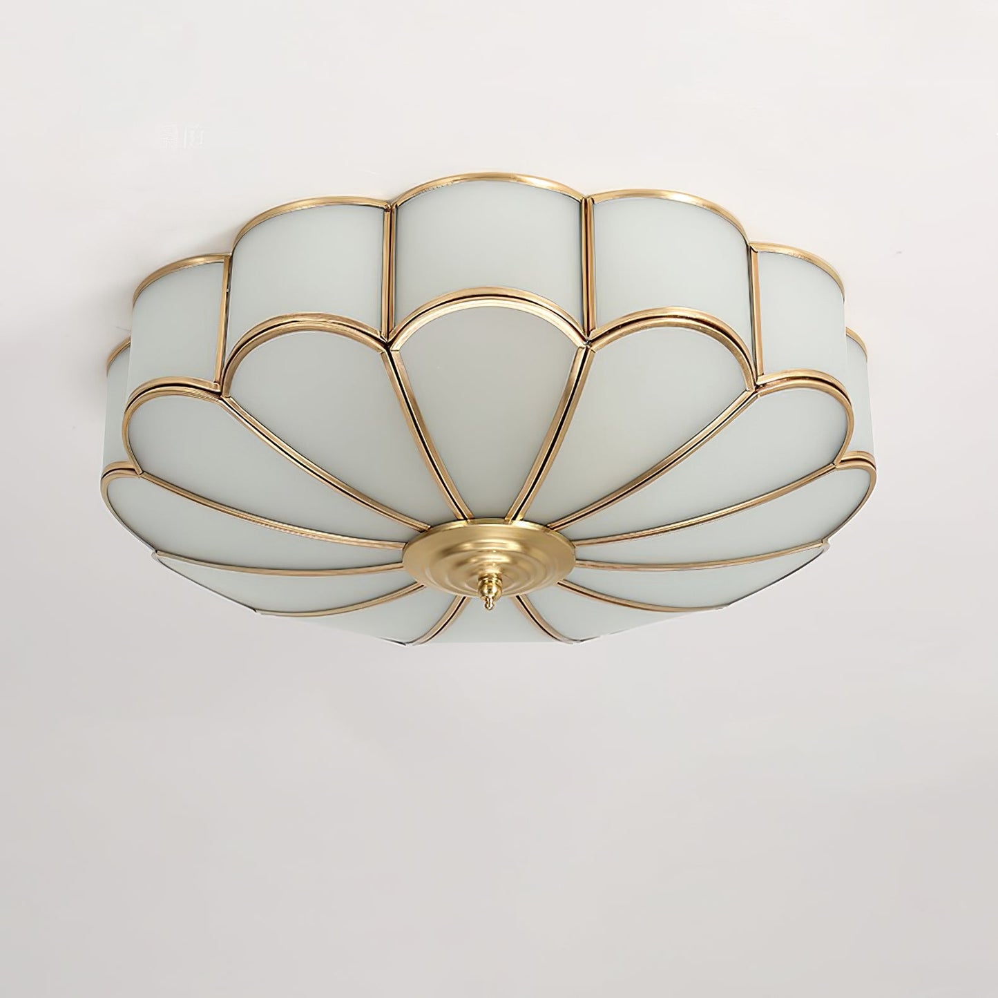 Flower Glass Recessed Ceiling Light