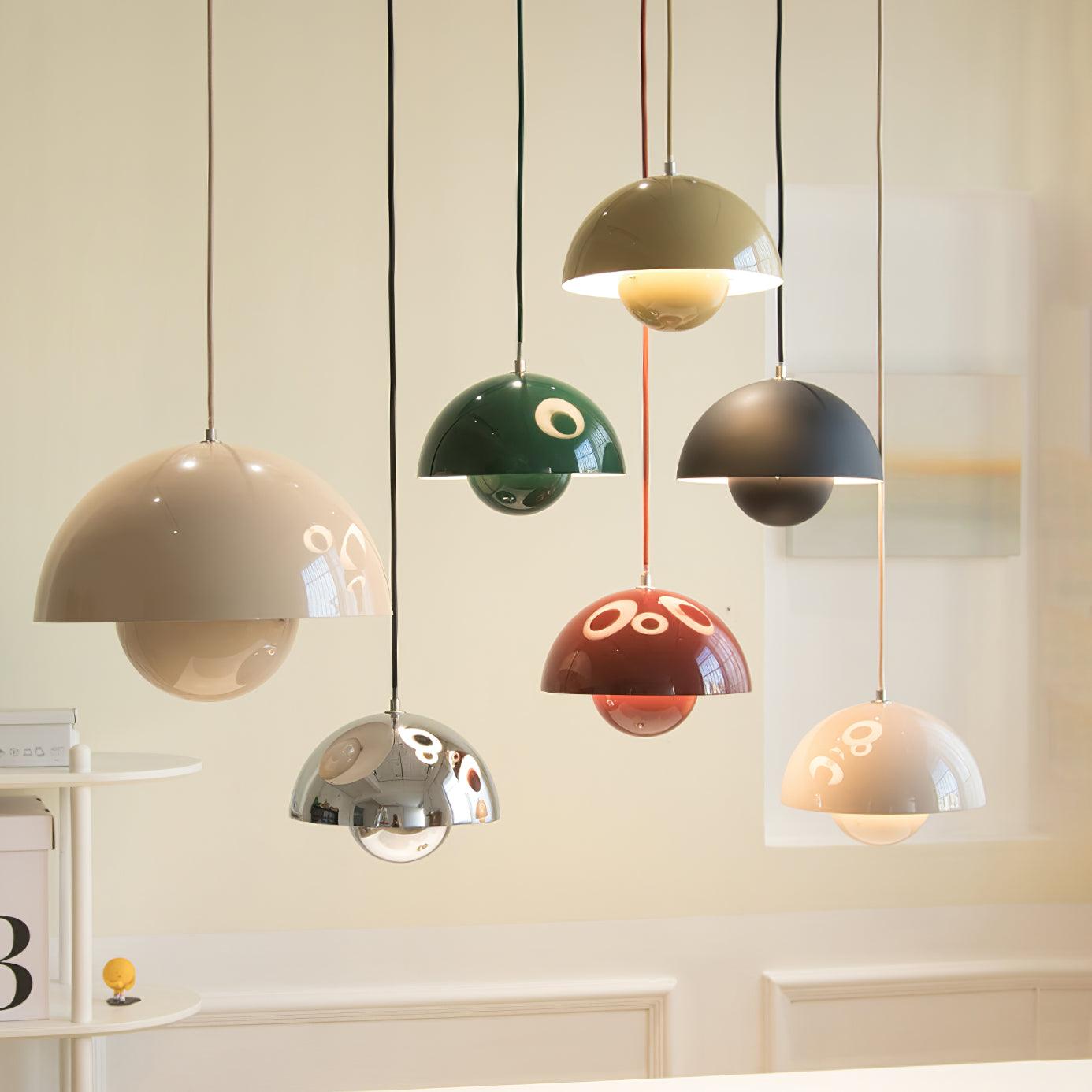 Modern Dome Flowerpot Pendant Light