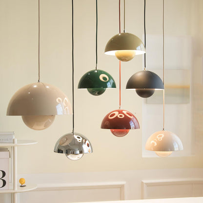 Modern Dome Flowerpot Pendant Light