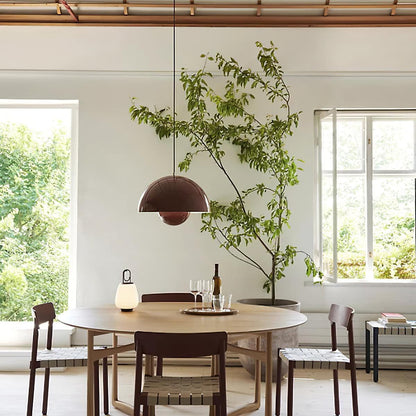 Modern Dome Flowerpot Pendant Light
