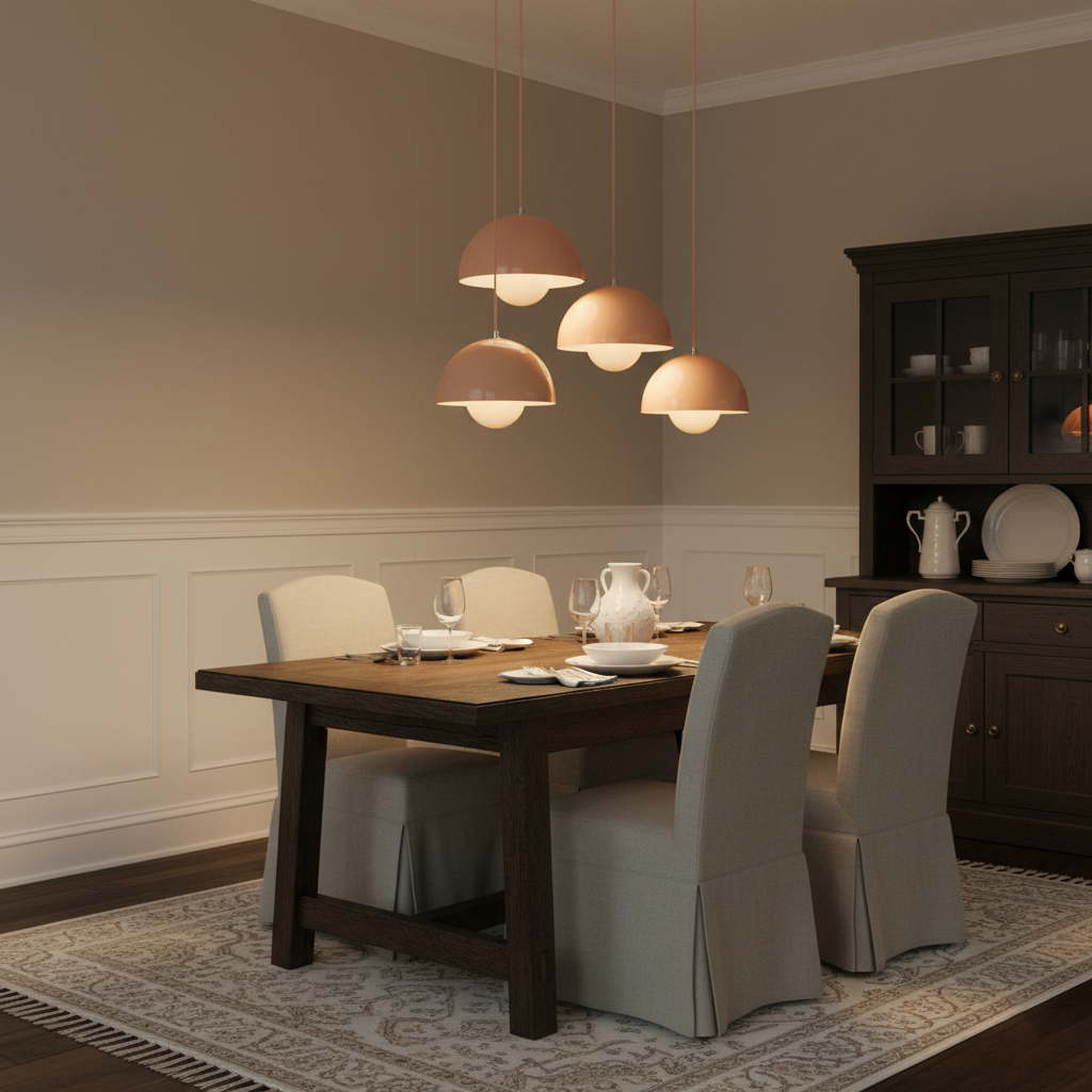 Modern Dome Flowerpot Pendant Light